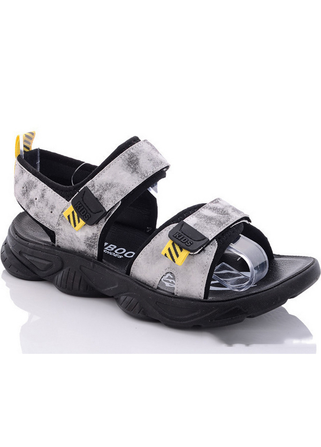 Серые кэжуал спортивные сандалии gg980-4d 41 серый Kimbo