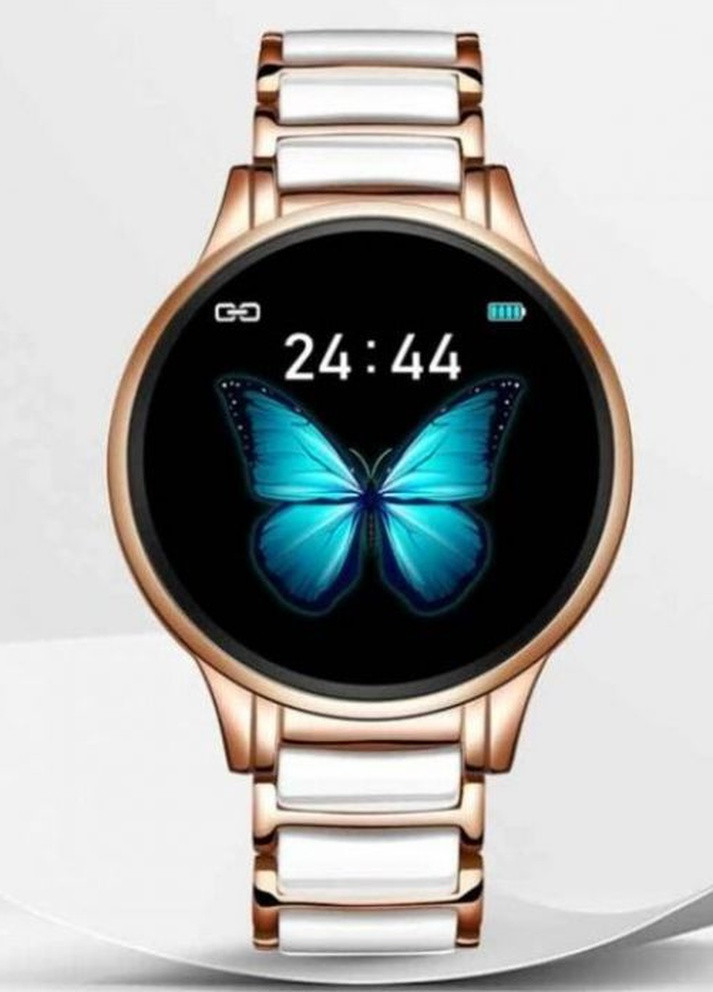 Смарт часы SMART BEAUTY CERAMIC GOLD спортивные UWatch (253007349)