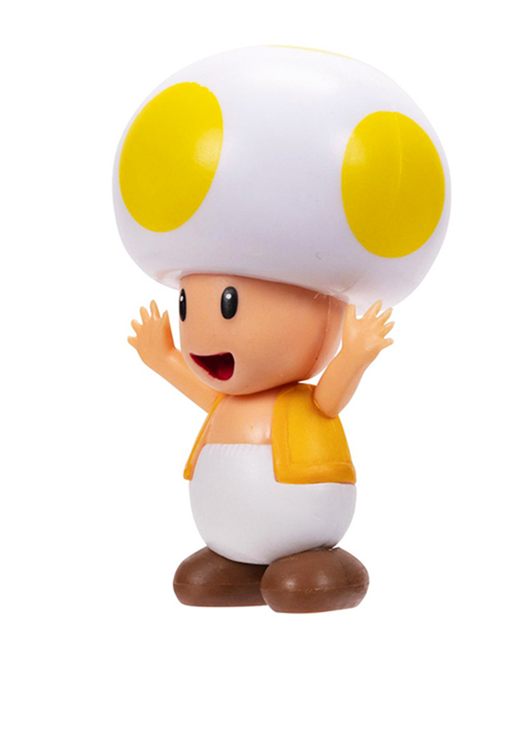 Ігрова фігурка з артикуляцією Жовтий Тоад, 6 см Super Mario (258305469)