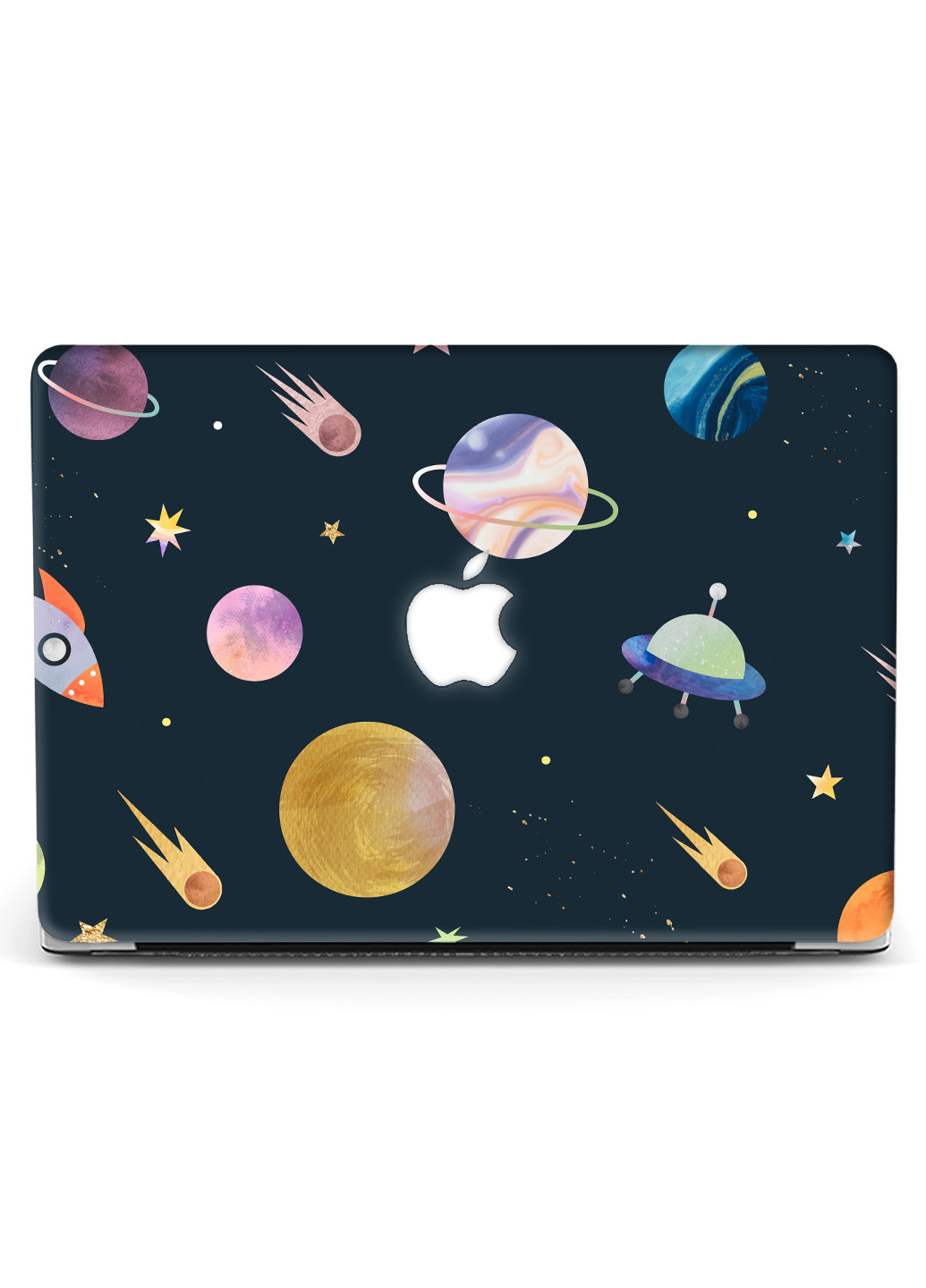 Чехол пластиковый для Apple MacBook Pro Retina 15 A1398 Планеты Солнечной Системы (6353-2353) MobiPrint (218867381)