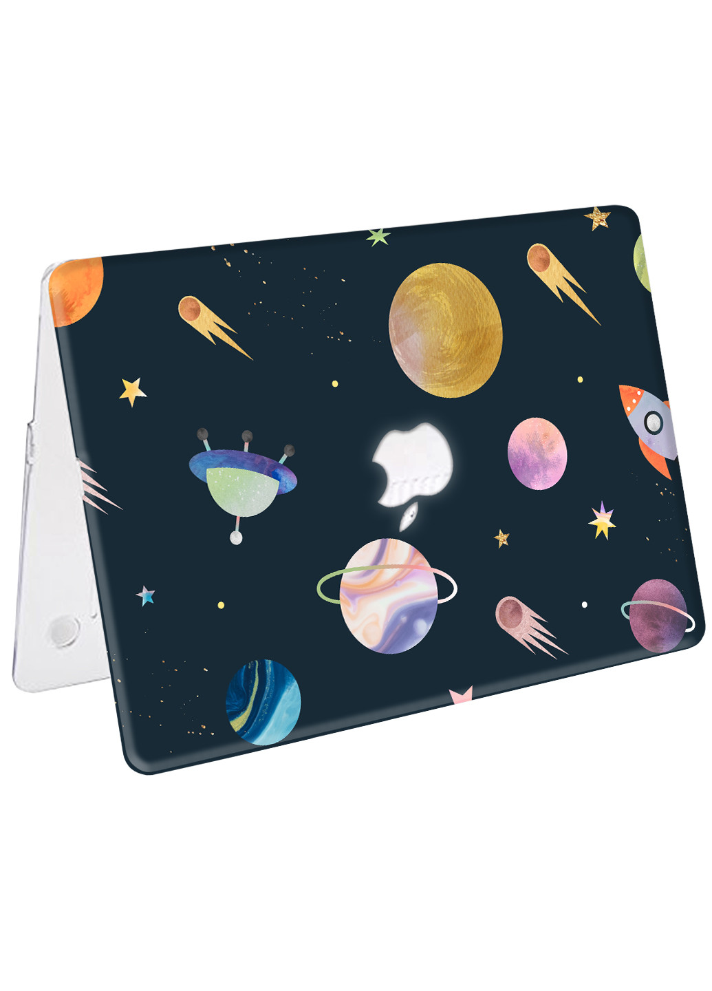 Чехол пластиковый для Apple MacBook Pro Retina 15 A1398 Планеты Солнечной Системы (6353-2353) MobiPrint (218867381)