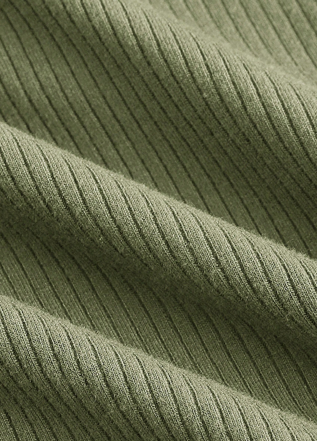 Оливковое (хаки) кэжуал платье SHEIN однотонное