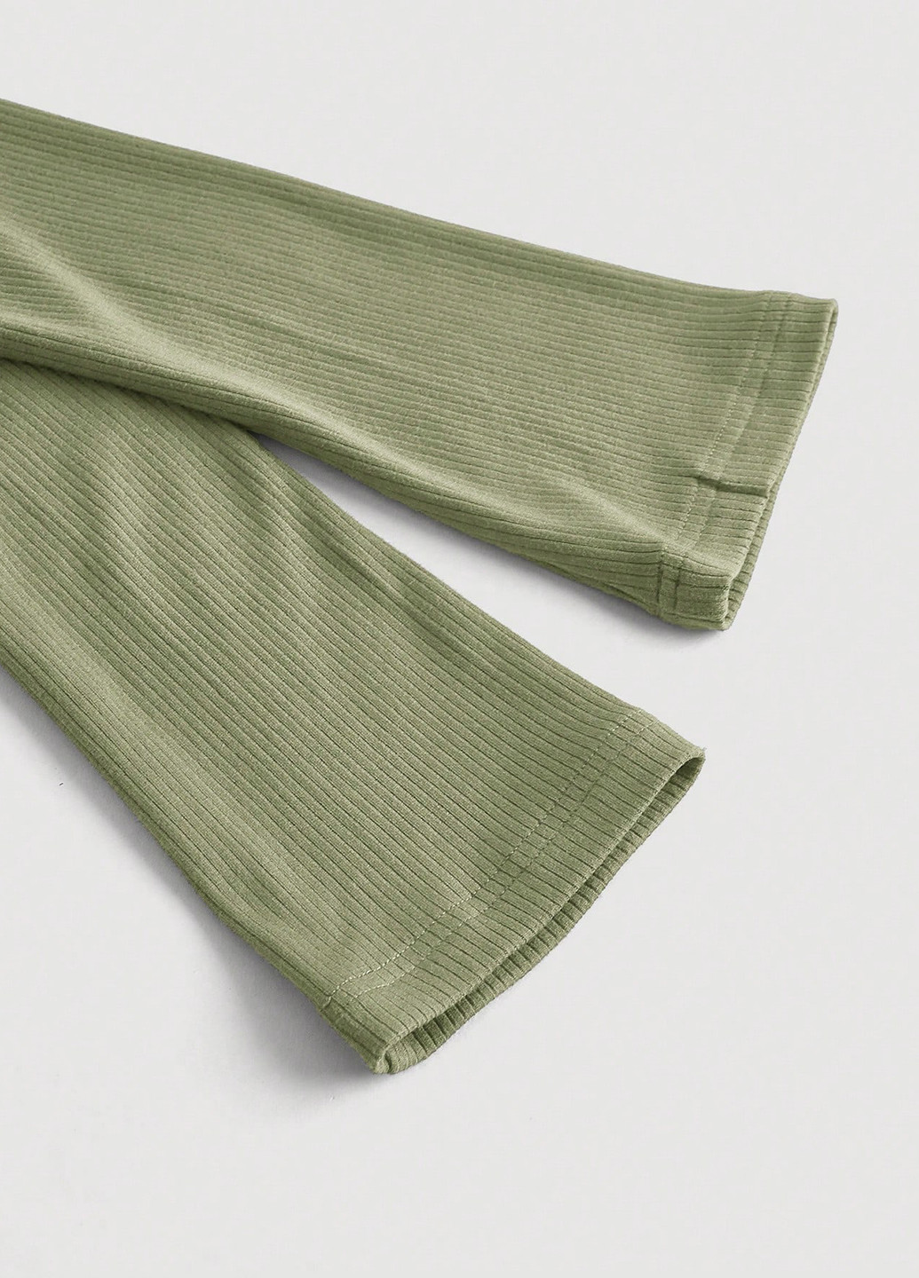 Оливковое (хаки) кэжуал платье SHEIN однотонное