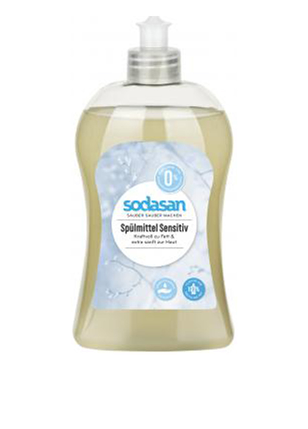 Органическое средство-концентрат для мытья посуды Sensitive, 500 мл Sodasan (138200580)