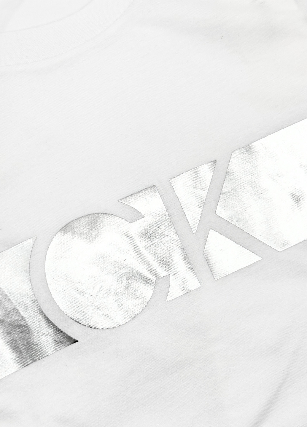 Белая футболка Calvin Klein