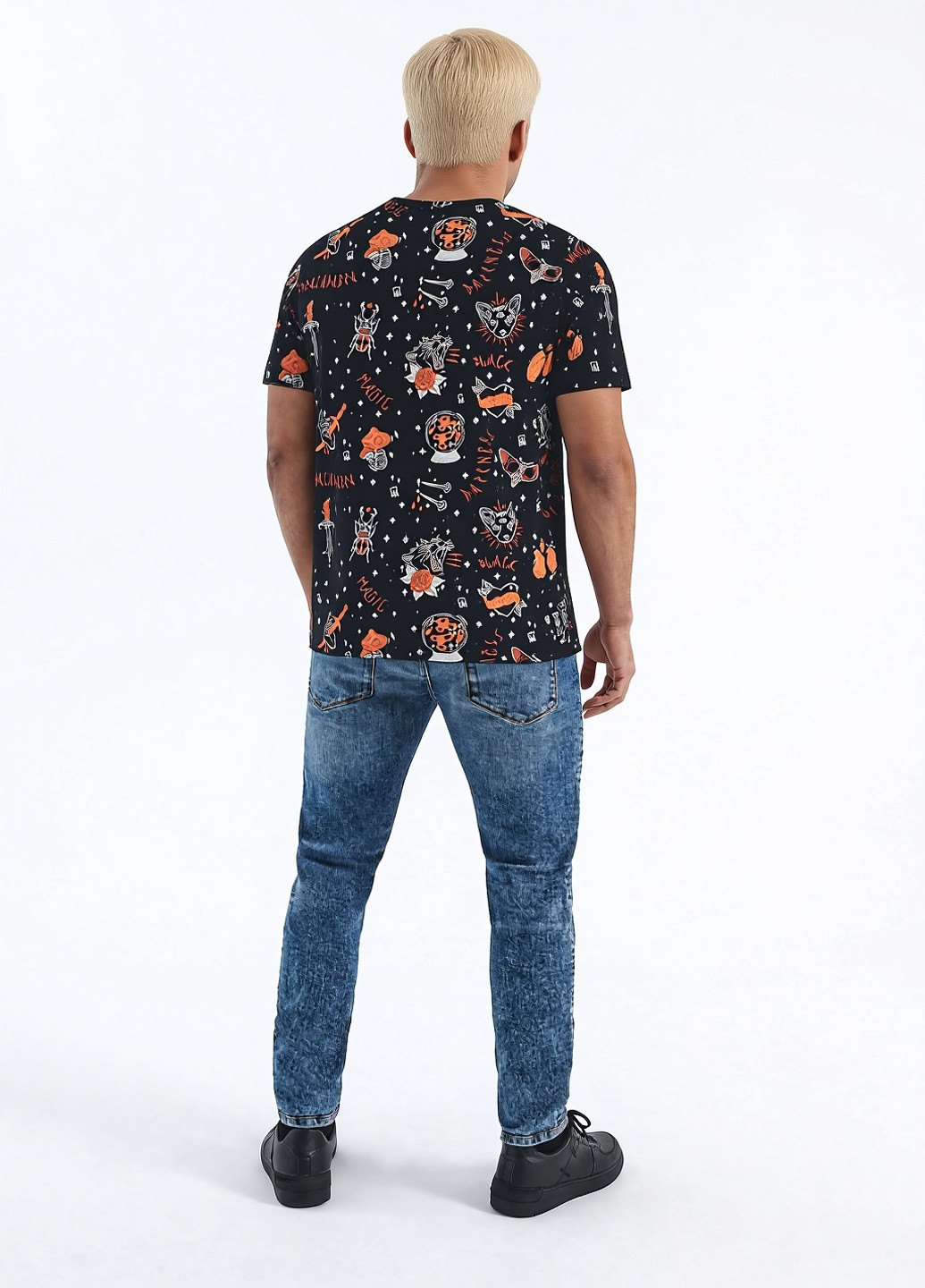 Светло-синие демисезонные скинни джинсы House