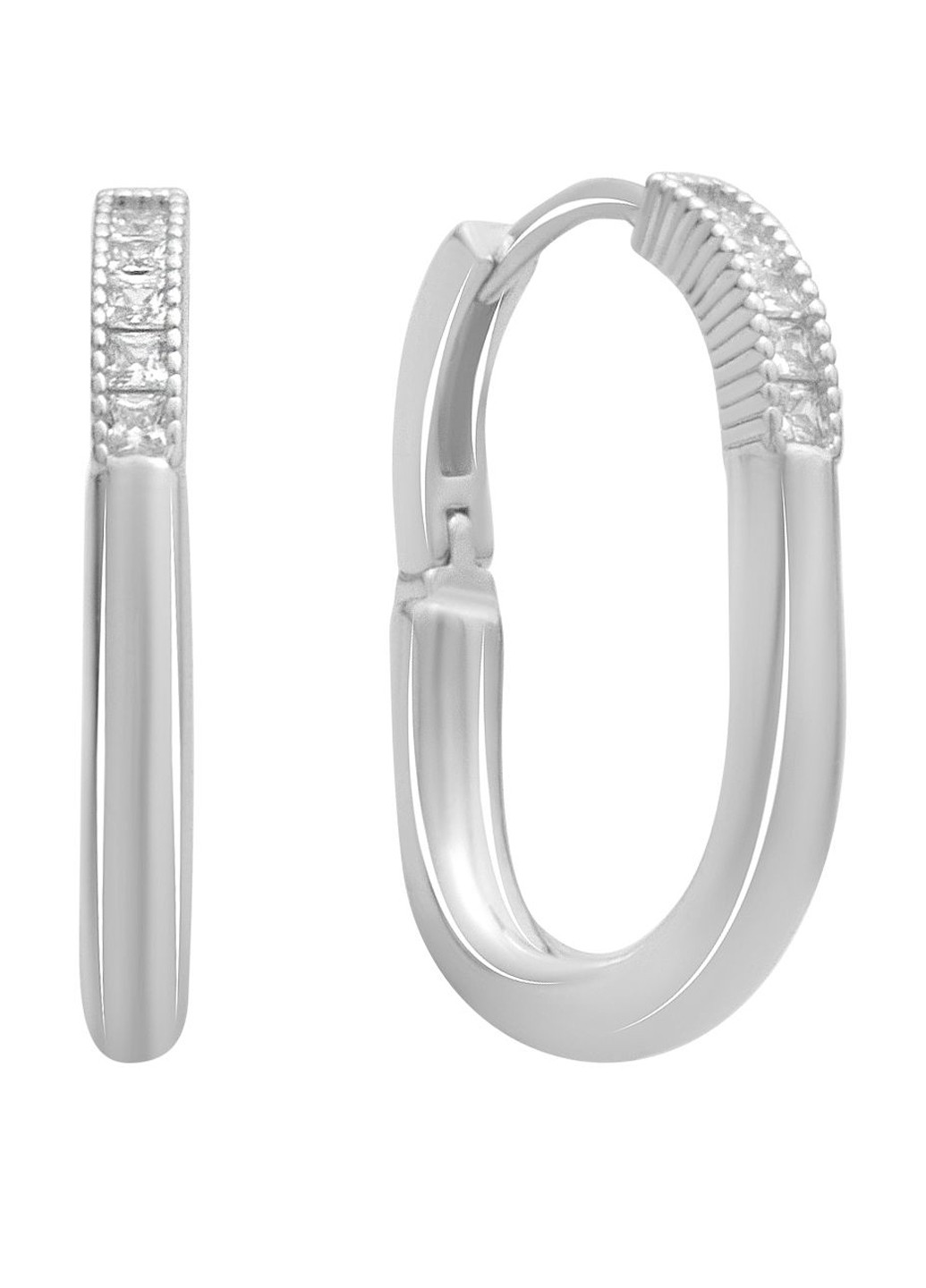 Серьги Silver Flame (350941346)