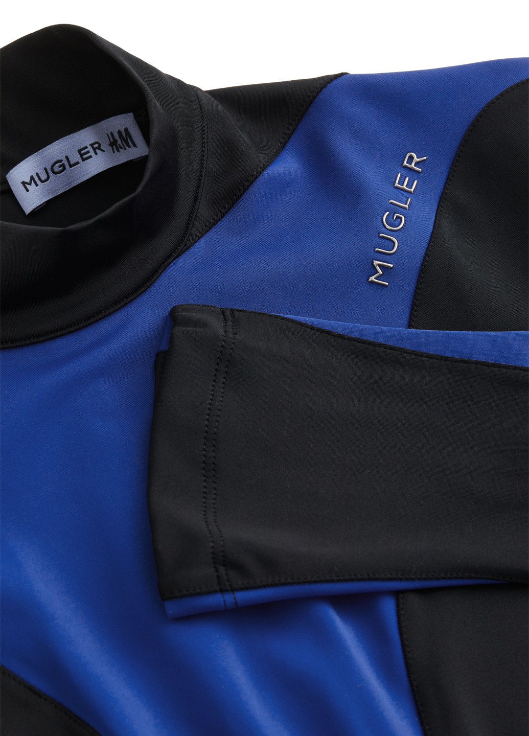 Чорна спортивна сукня силуетна, сукня-водолазка H&M колор блок