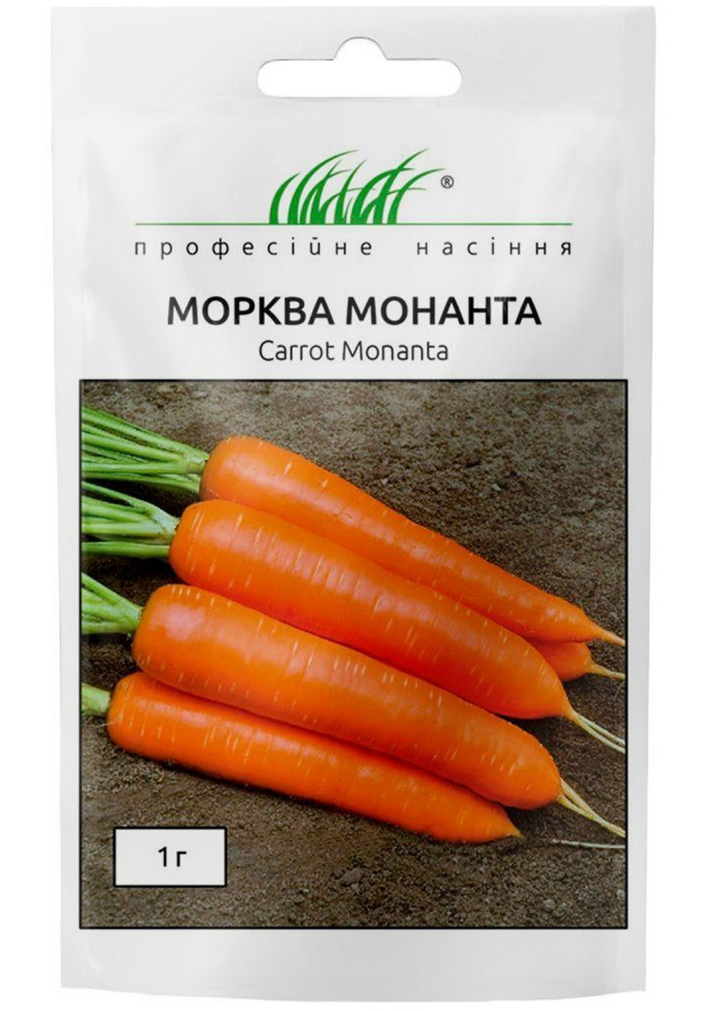 Семена Морковь Монанта, 1 г Професійне насіння (216036205)
