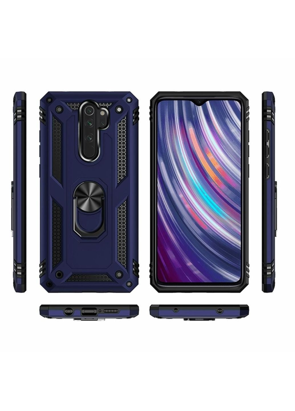 Чохол для мобільного телефону Military Xiaomi Redmi 9 Blue (705129) (705129) BeCover (252571488)