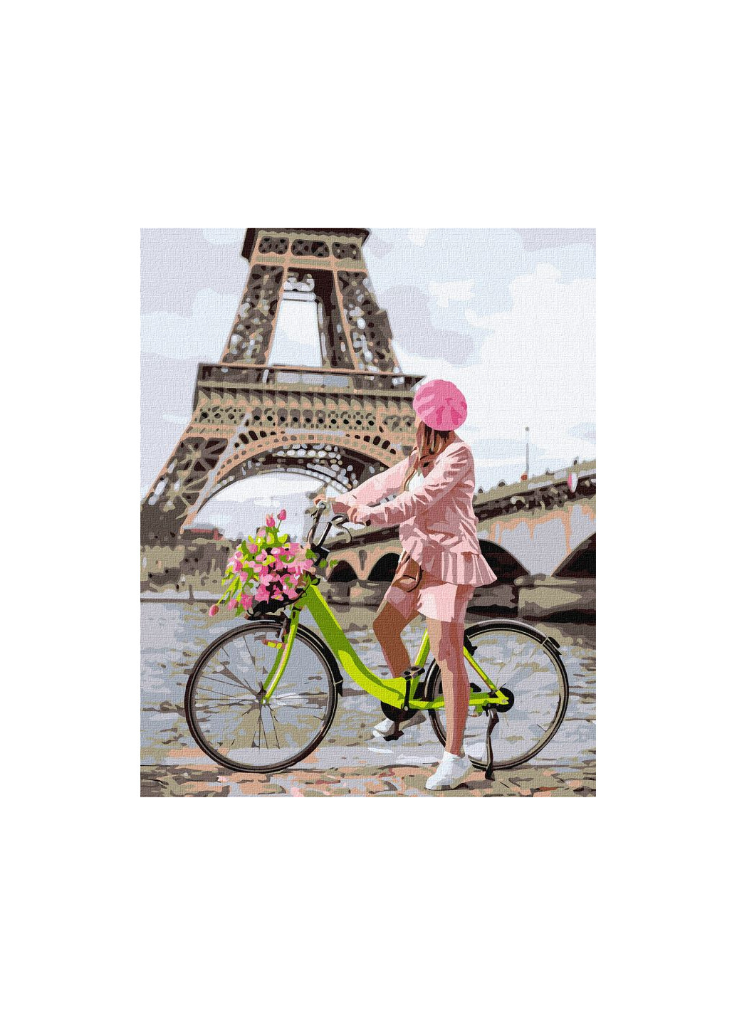 Картина за номерами "Прогулянка Парижем" Ідейка kho4823 (255335460)