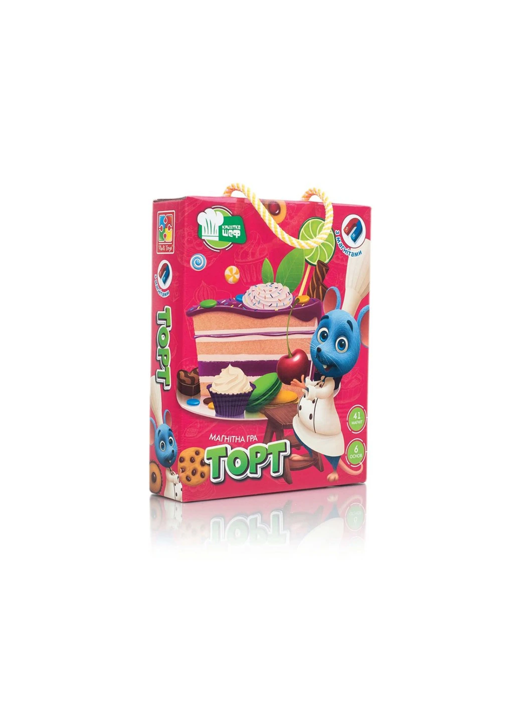 Гра магнітна Торт VT3004-01 (4820195053683) shop (4820195053683) Vladi toys (255259949)