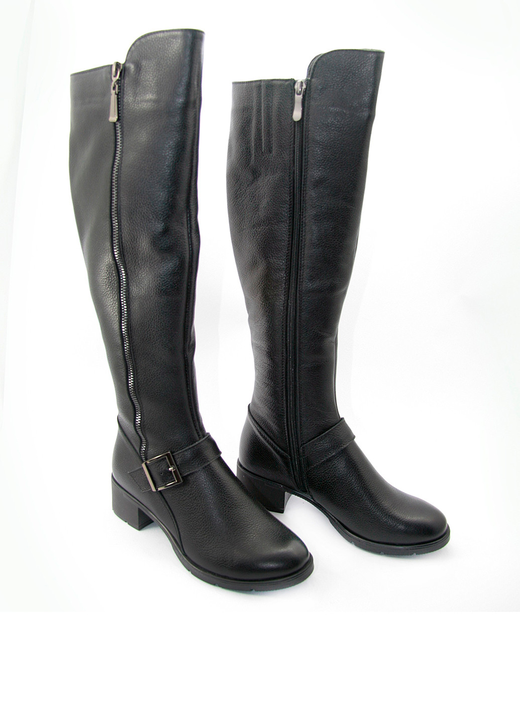 Зимние сапоги Mila с пряжкой, с молнией