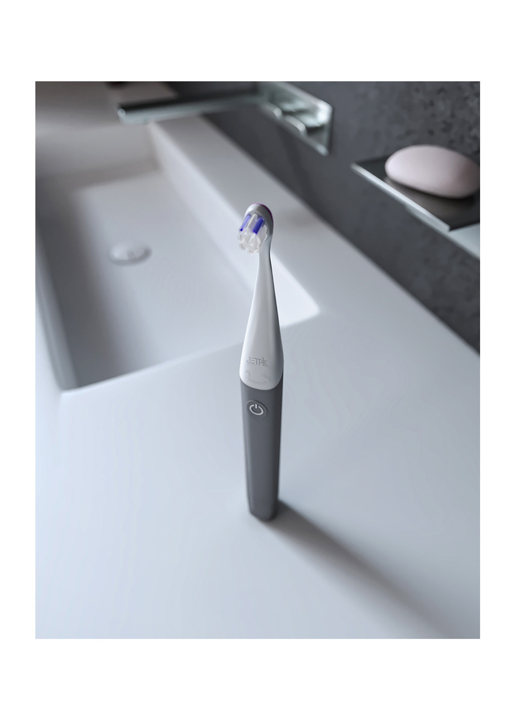 Електрична зубна щітка Срібний Jetpik jp300 (130787979)