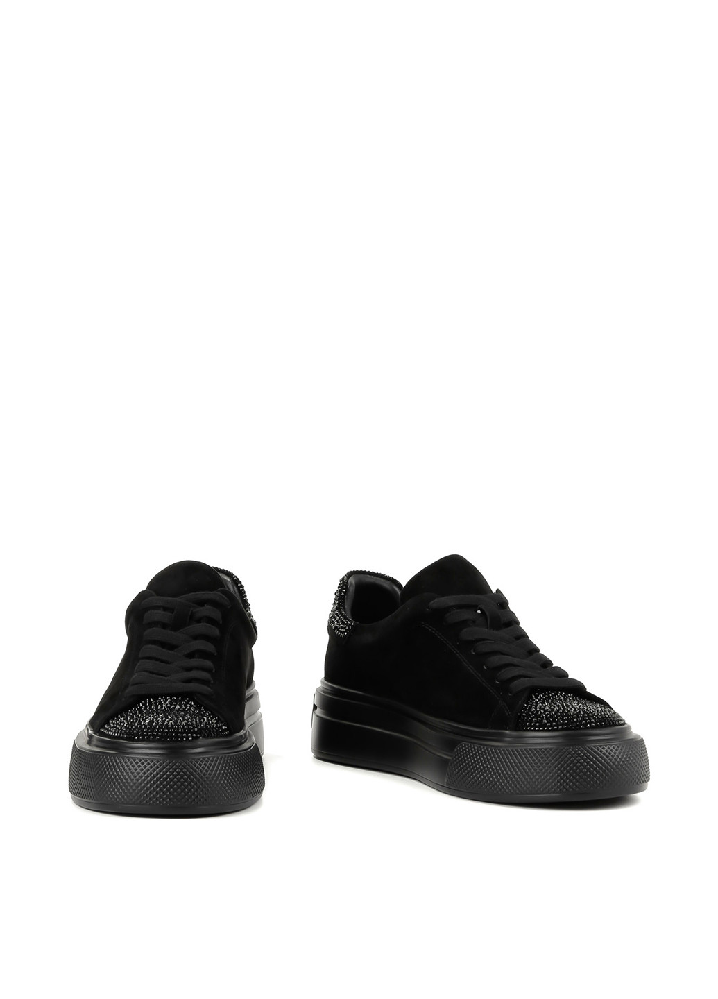 Черные кеди Le'BERDES