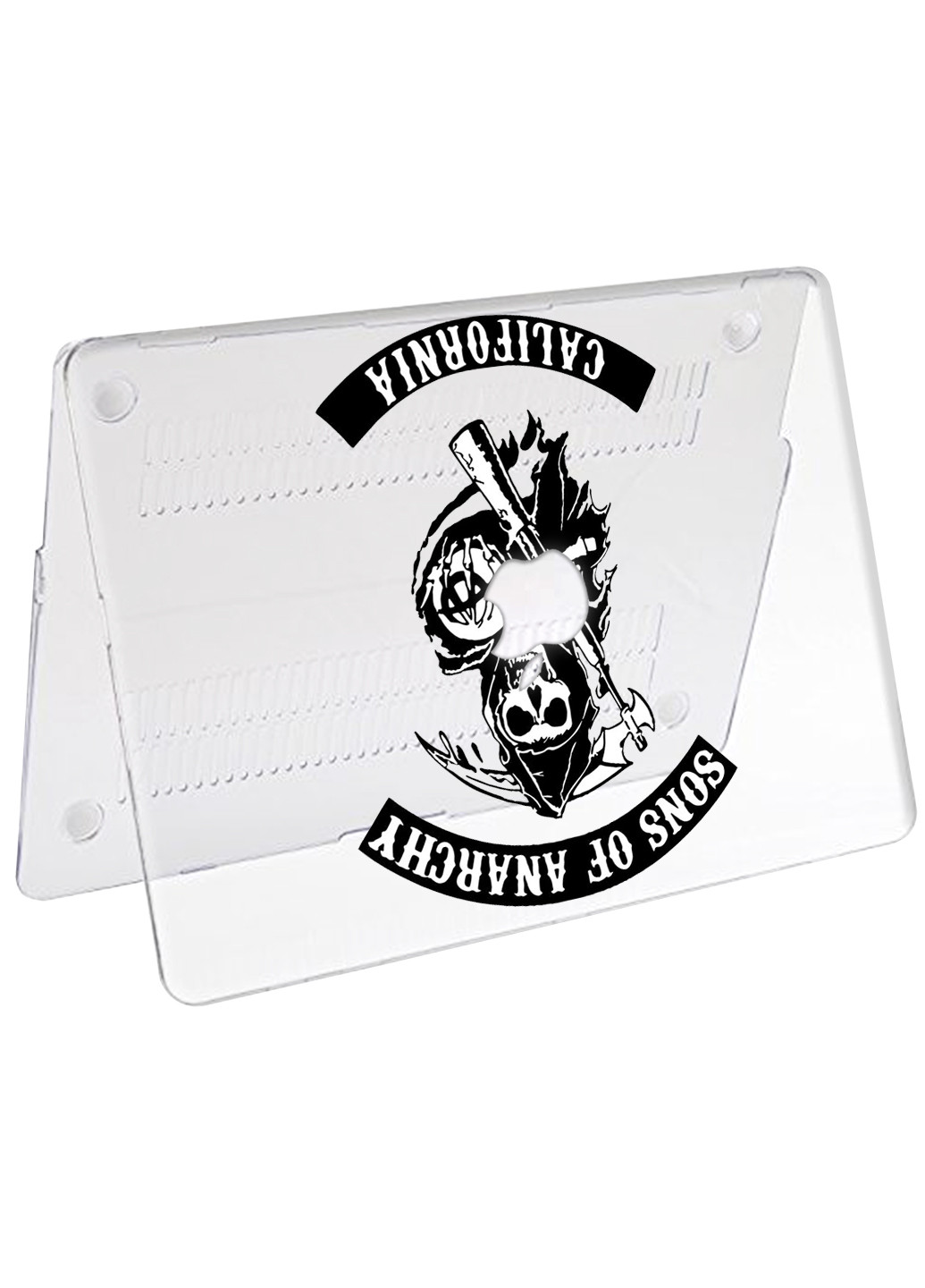 Чохол пластиковий для Apple MacBook 12 A1534 / A1931 Сини анархії (Sons of anarchy) (3365-1766) MobiPrint (218505933)