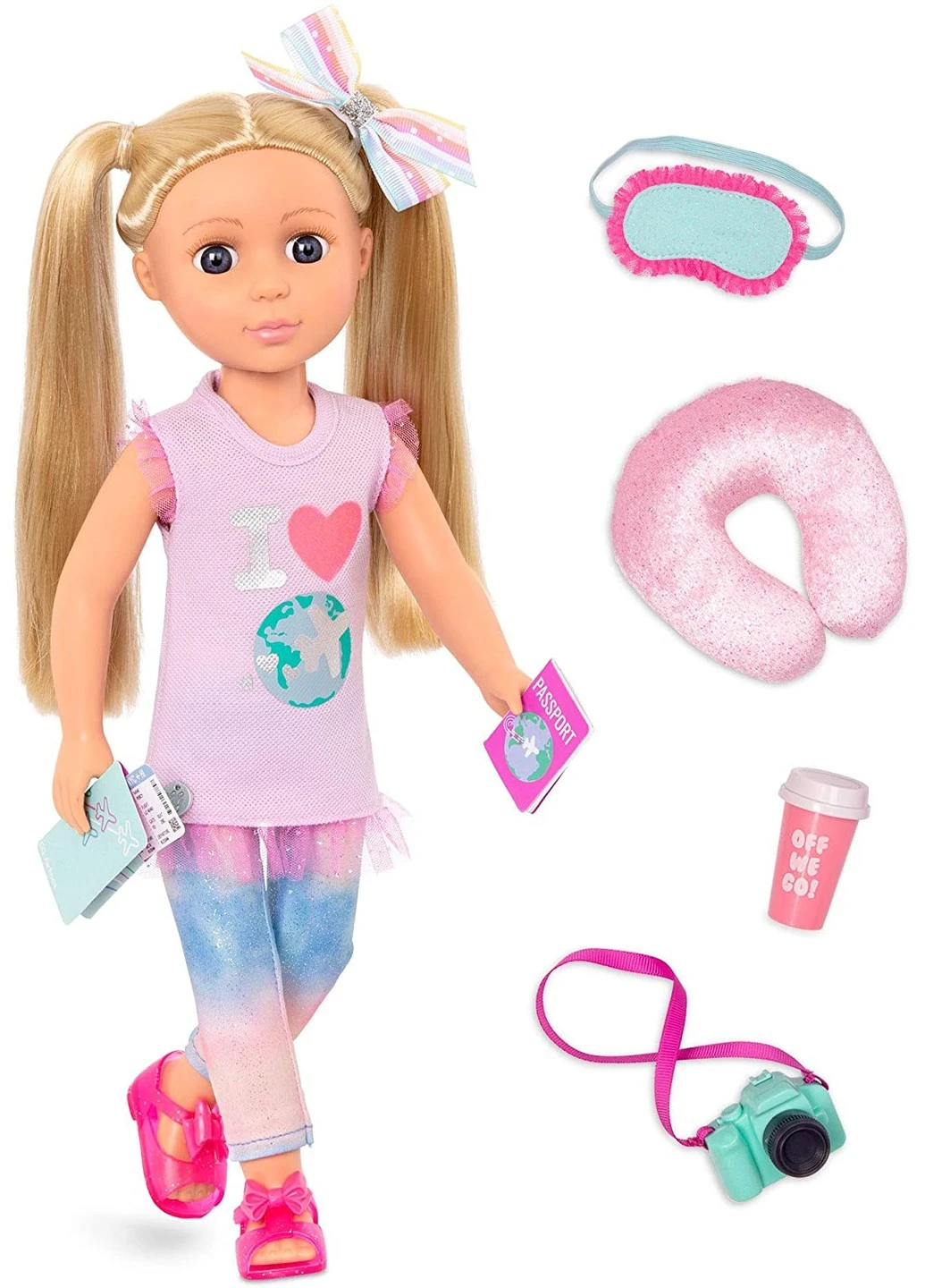 Шарнірная лялька з аксексуарами Glitter Girls Dolls - Percy (GG51110Z) Battat (255664952)