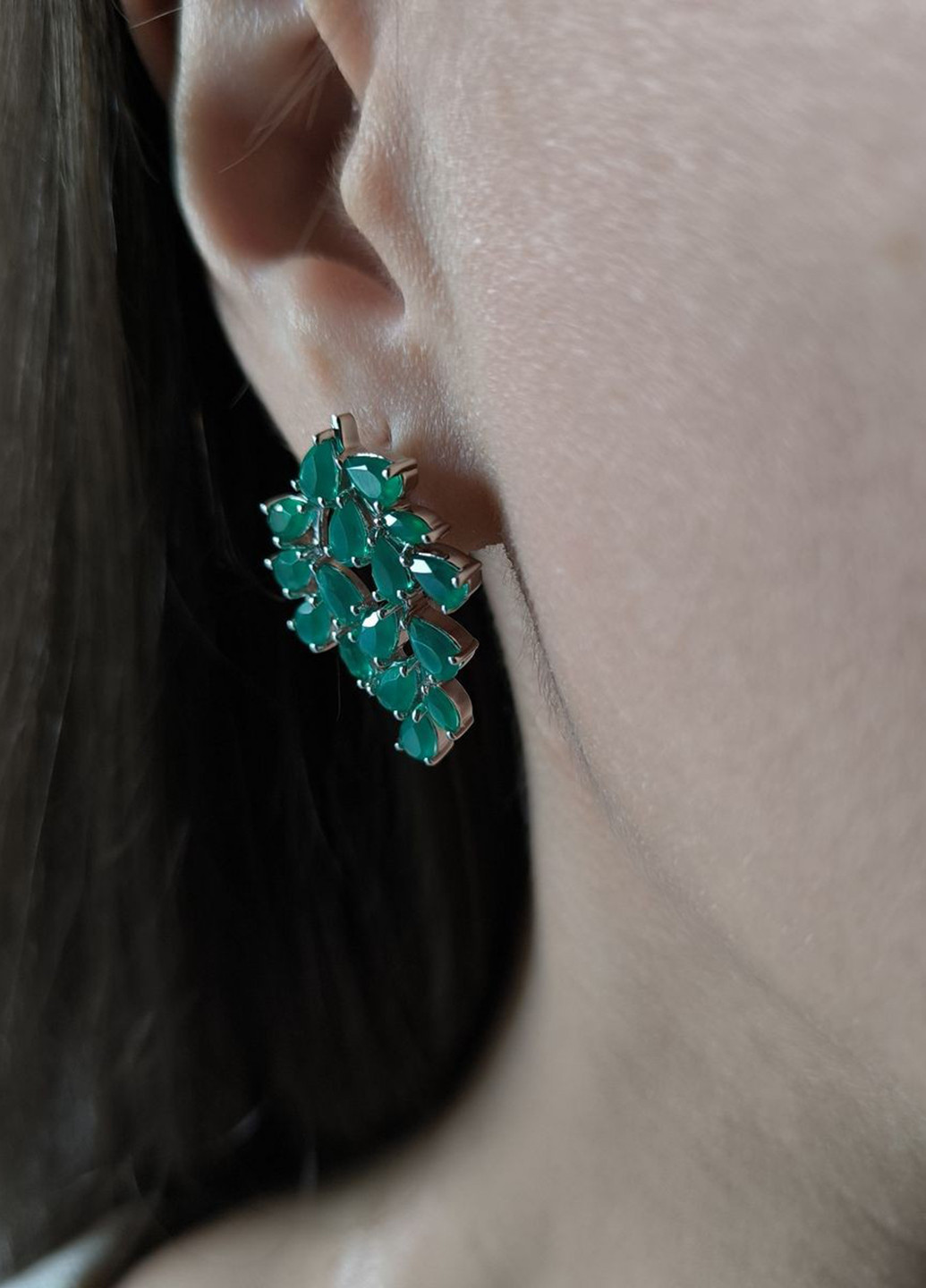 Сережки Silver Flame (369649401)