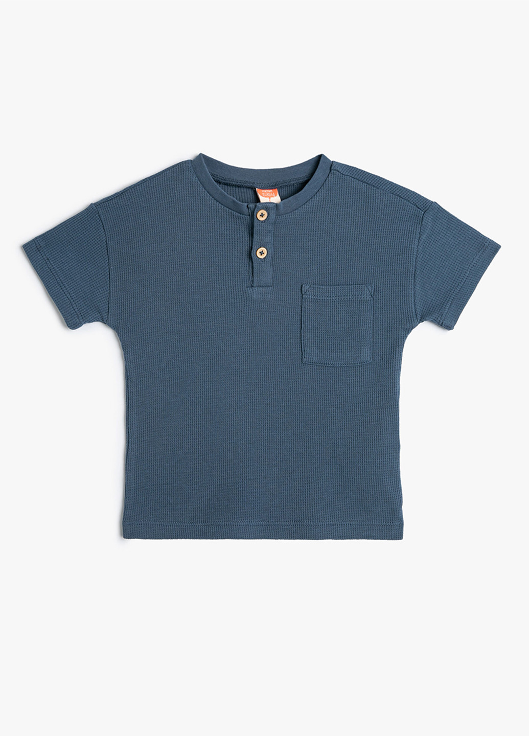 Темно-синя літня футболка KOTON