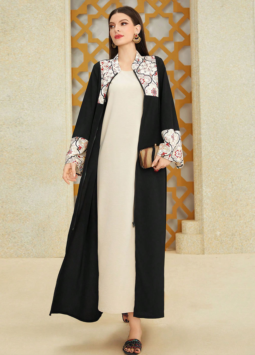 Чорна кежуал сукня а-силует SHEIN колор блок