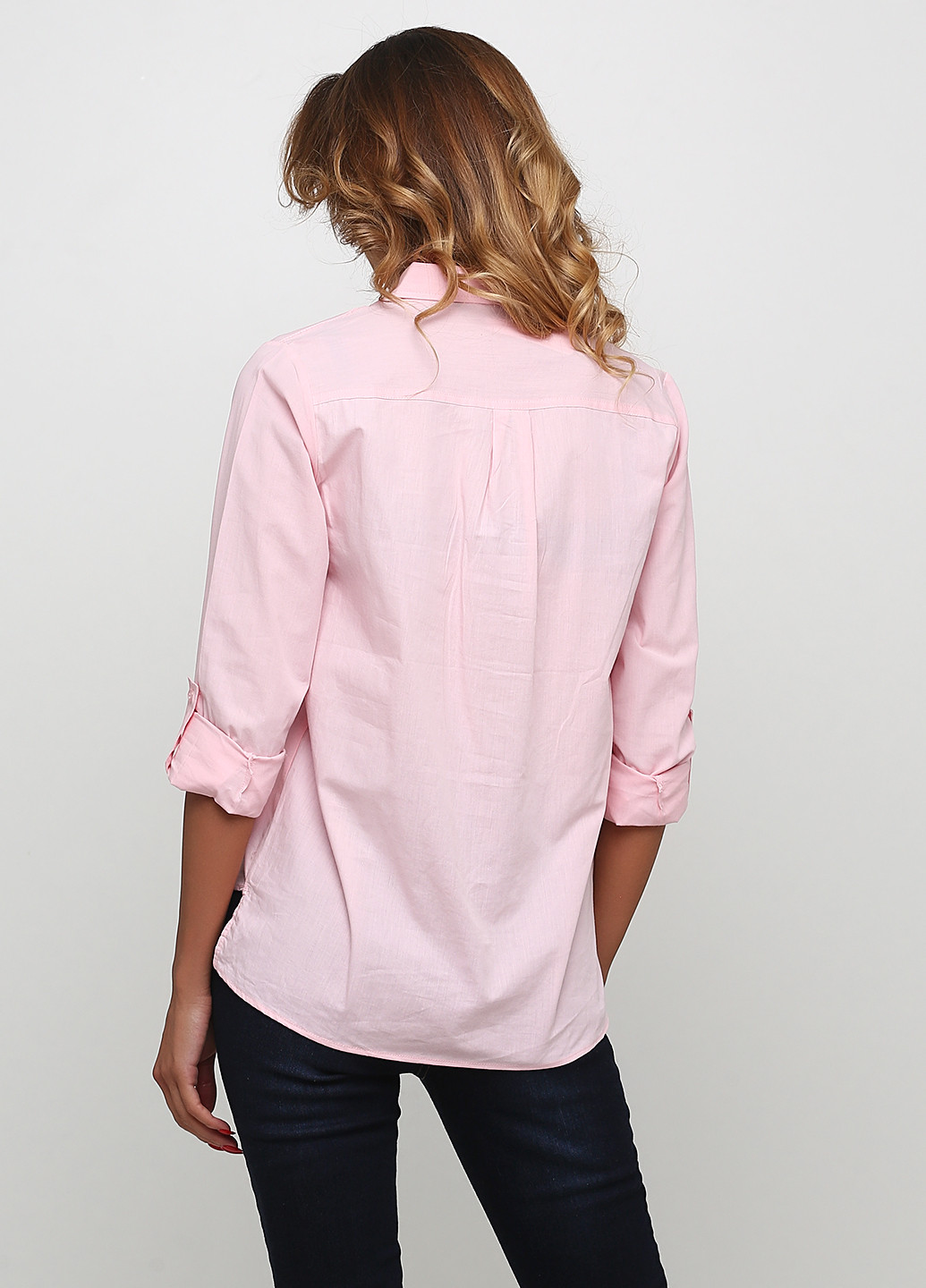 Розовая кэжуал рубашка с рисунком Zara