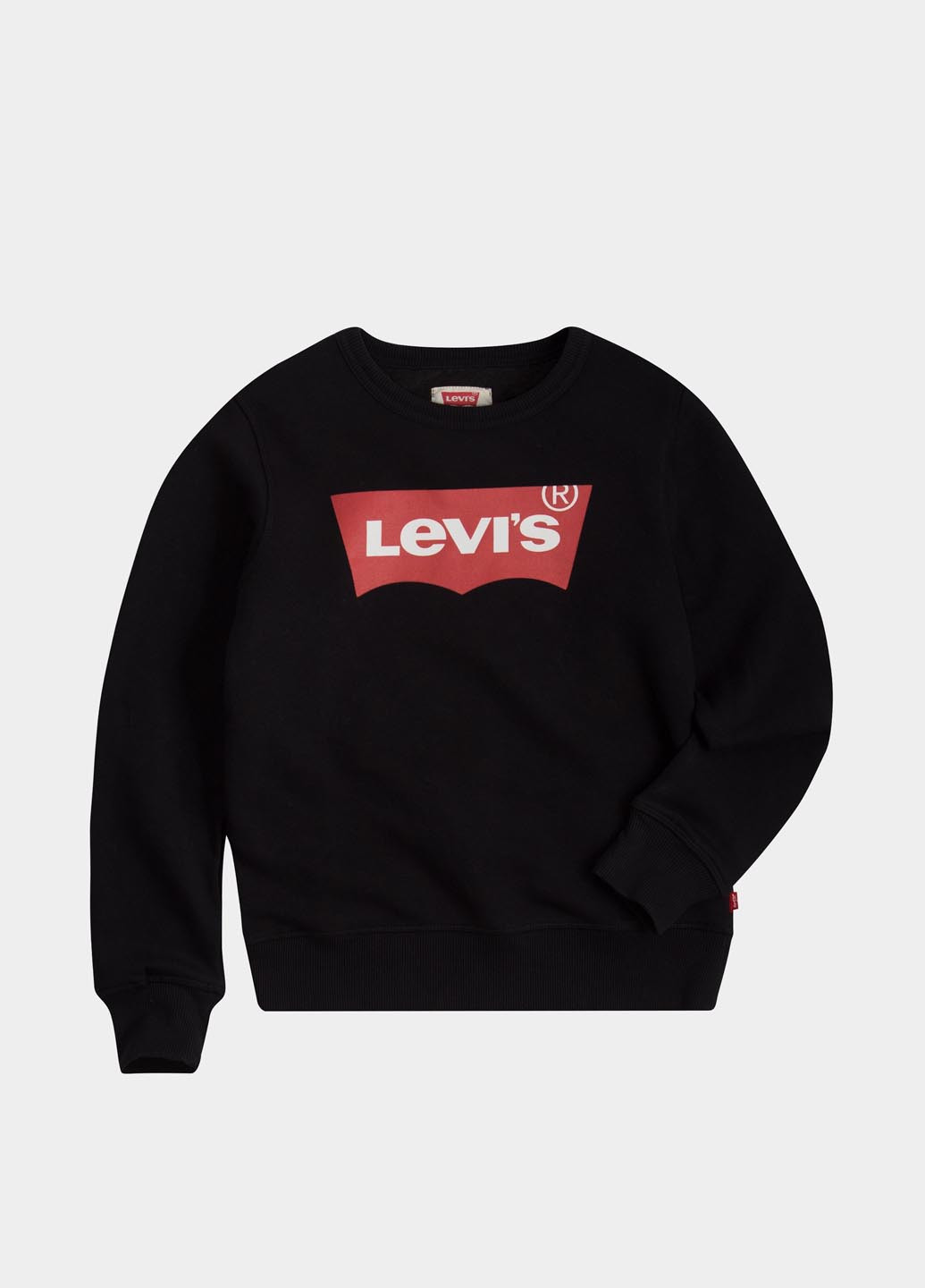 Levi's світшот логотип чорний кежуал бавовна