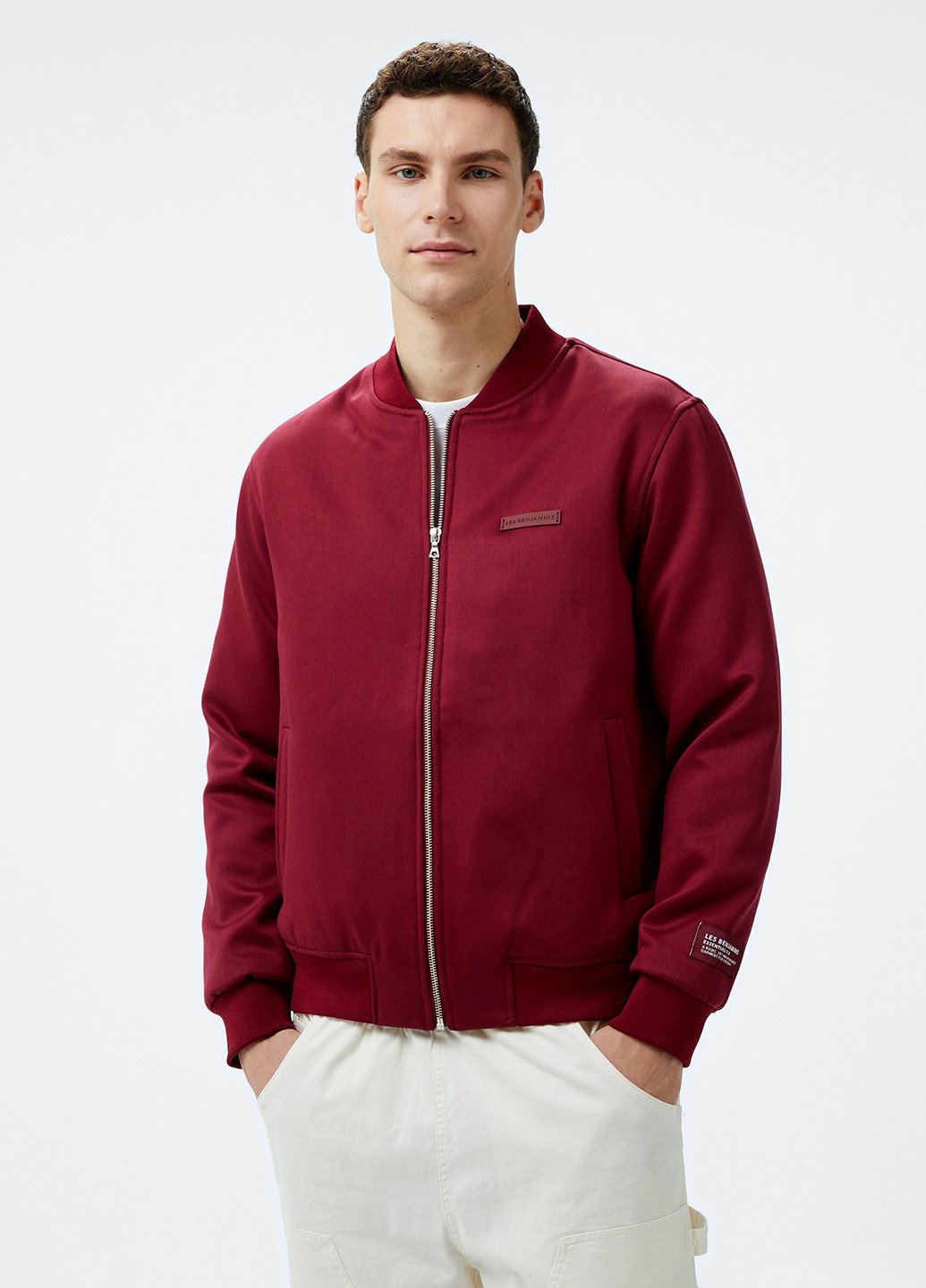 Бомбер Les Benjamins на молнии (329058545)