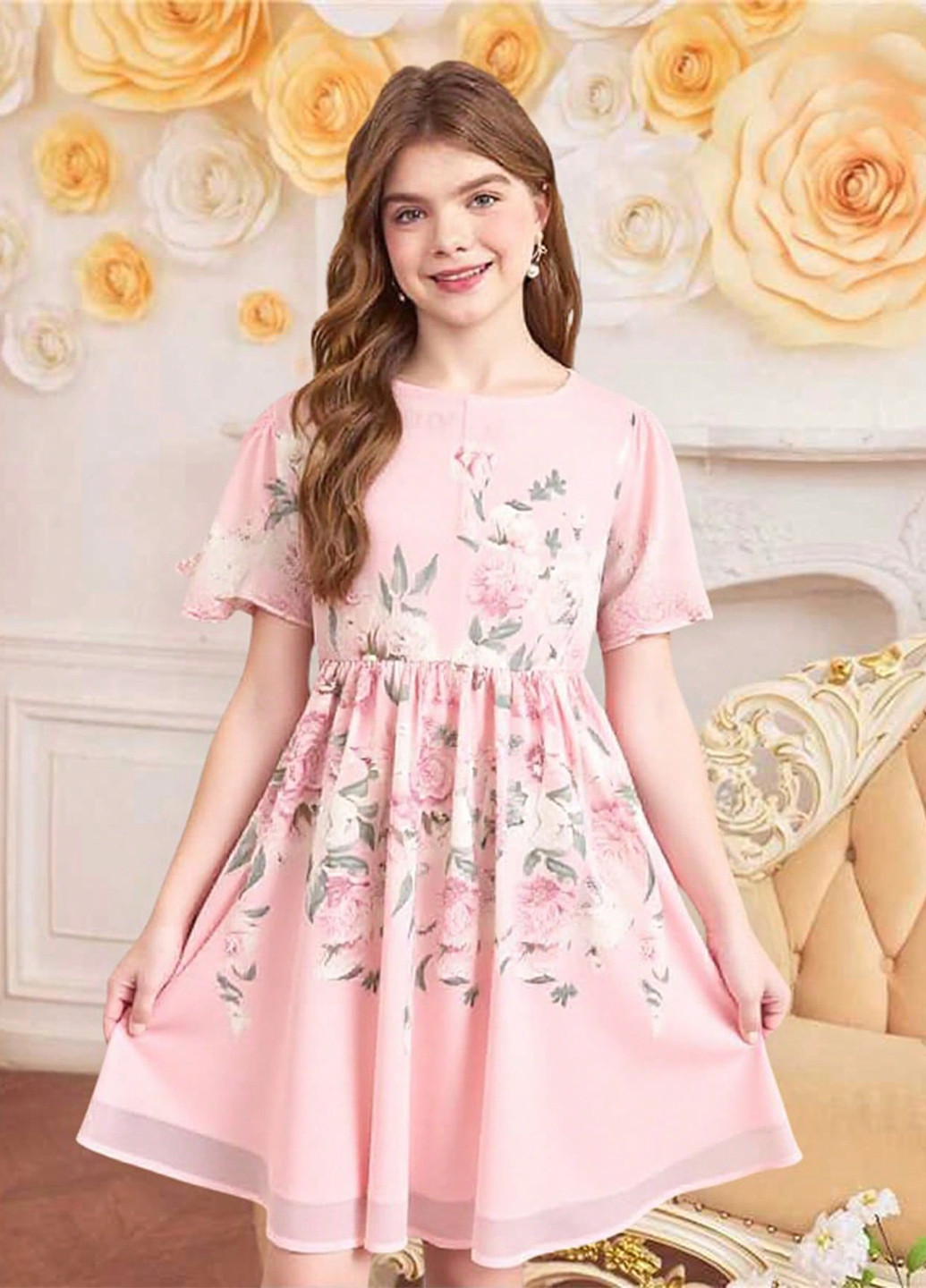 Рожева сукня SHEIN (367435546)