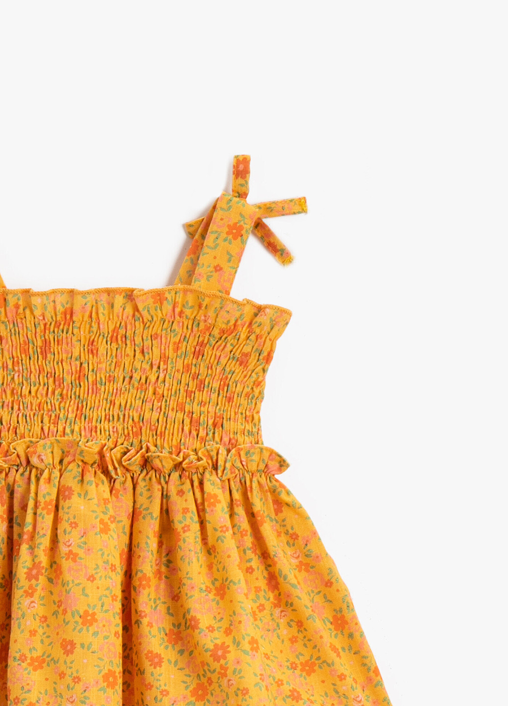 Оранжевая блузка KOTON летняя