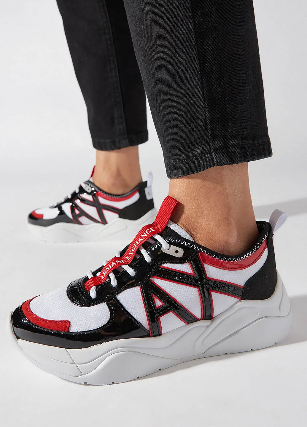 Кросівки Armani Exchange сірі демісезони (365688694)