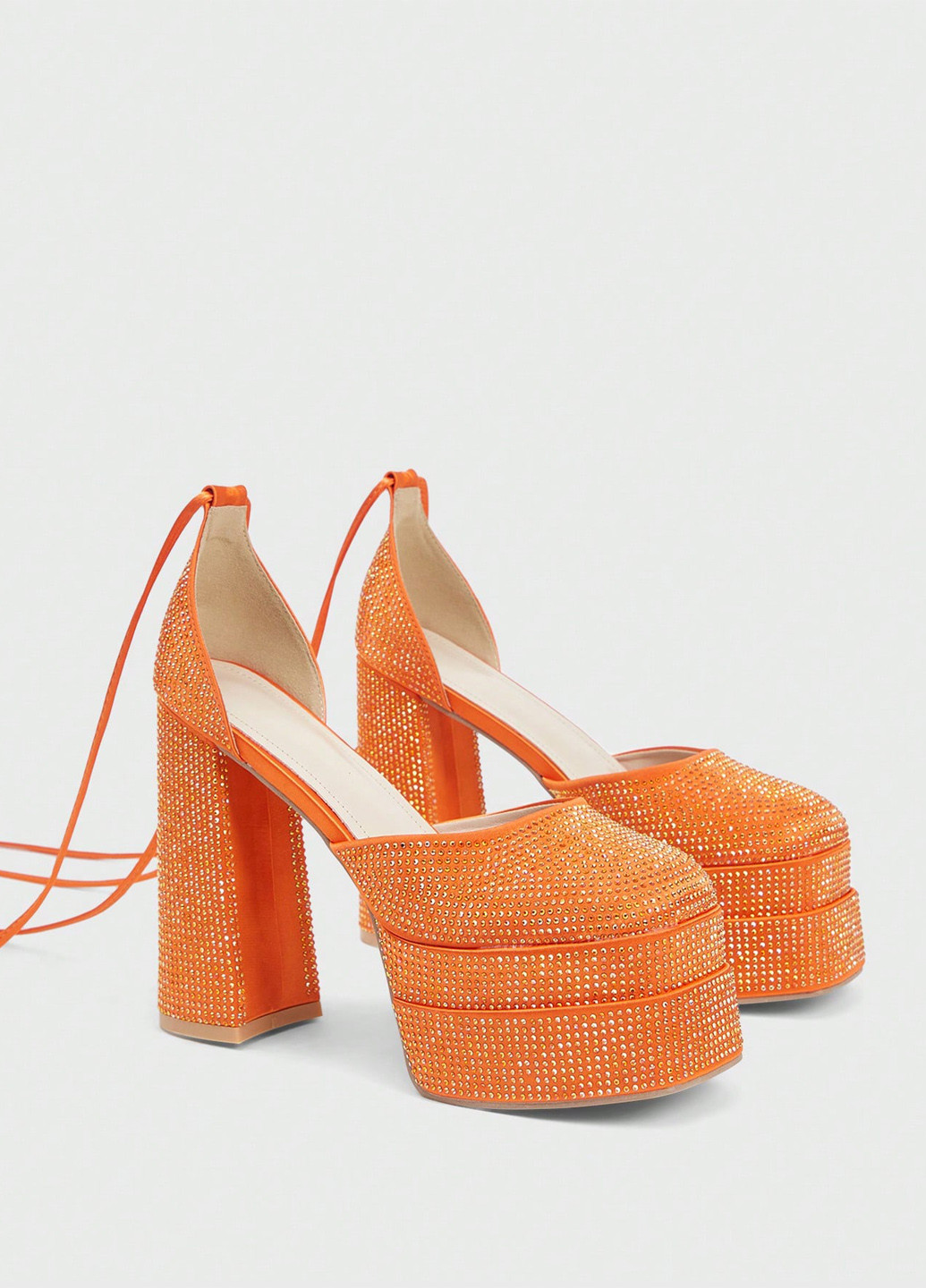 SHEIN Туфлі помаранчевий з текстиль, китай — демісезон (338187378)