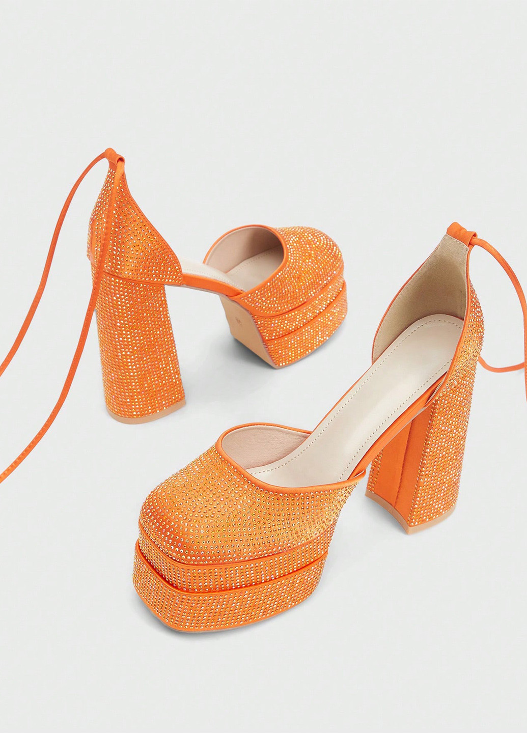 SHEIN Туфлі помаранчевий з текстиль, китай — демісезон (338187378)