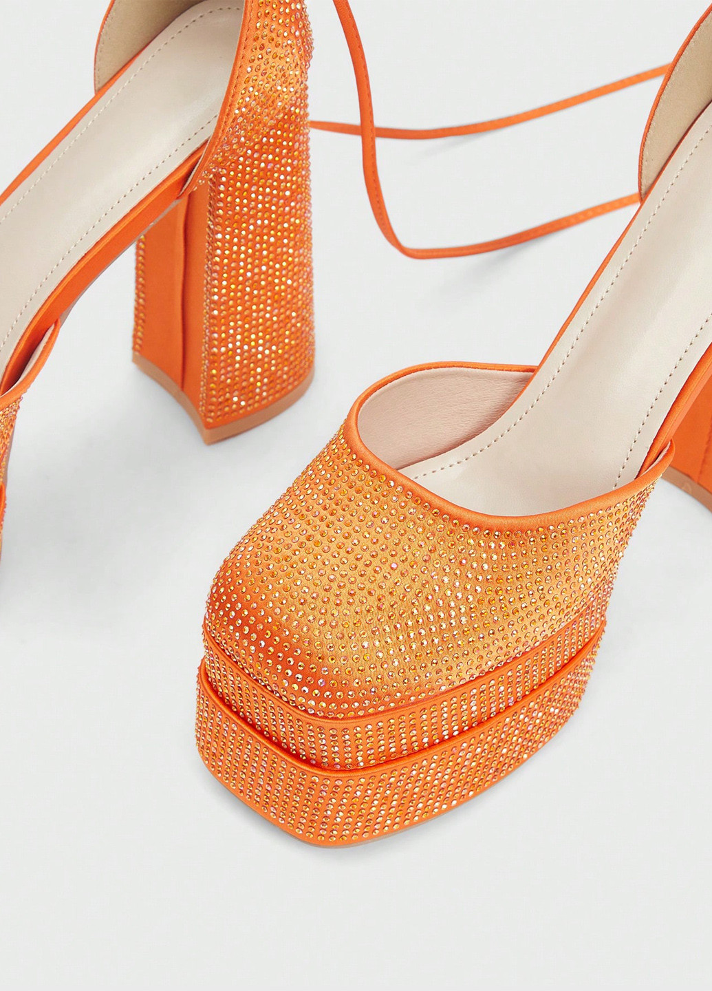 SHEIN Туфлі помаранчевий з текстиль, китай — демісезон (338187378)