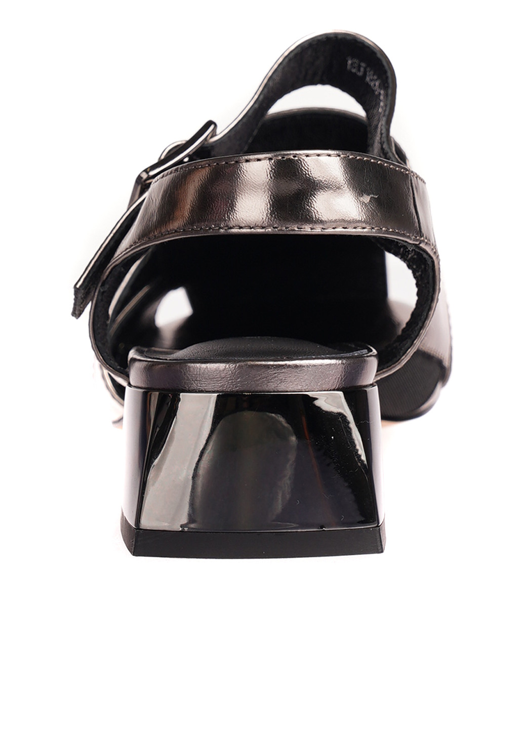 Бронзовые босоножки Blizzarini с ремешком лаковые