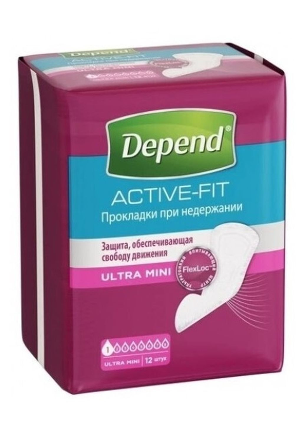 Урологические прокладки Ultra Mini Liner 12 шт Depend (249162734)