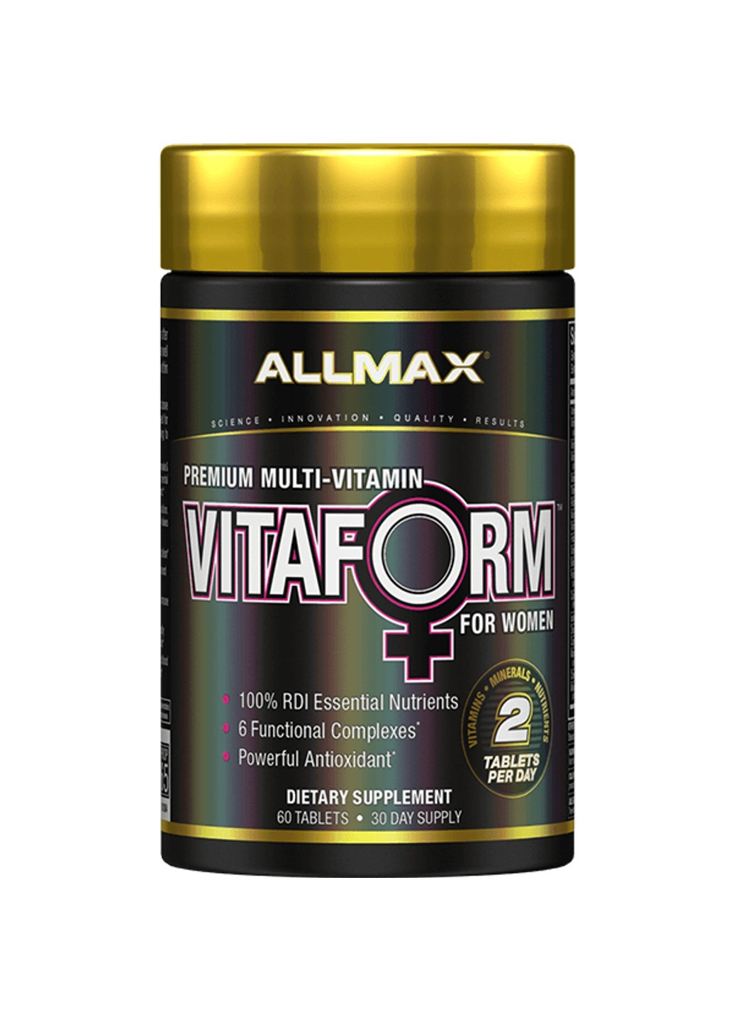 Витамины для женщин VitaForm for Women 60 таблеток ALLMAX Nutrition (255409363)