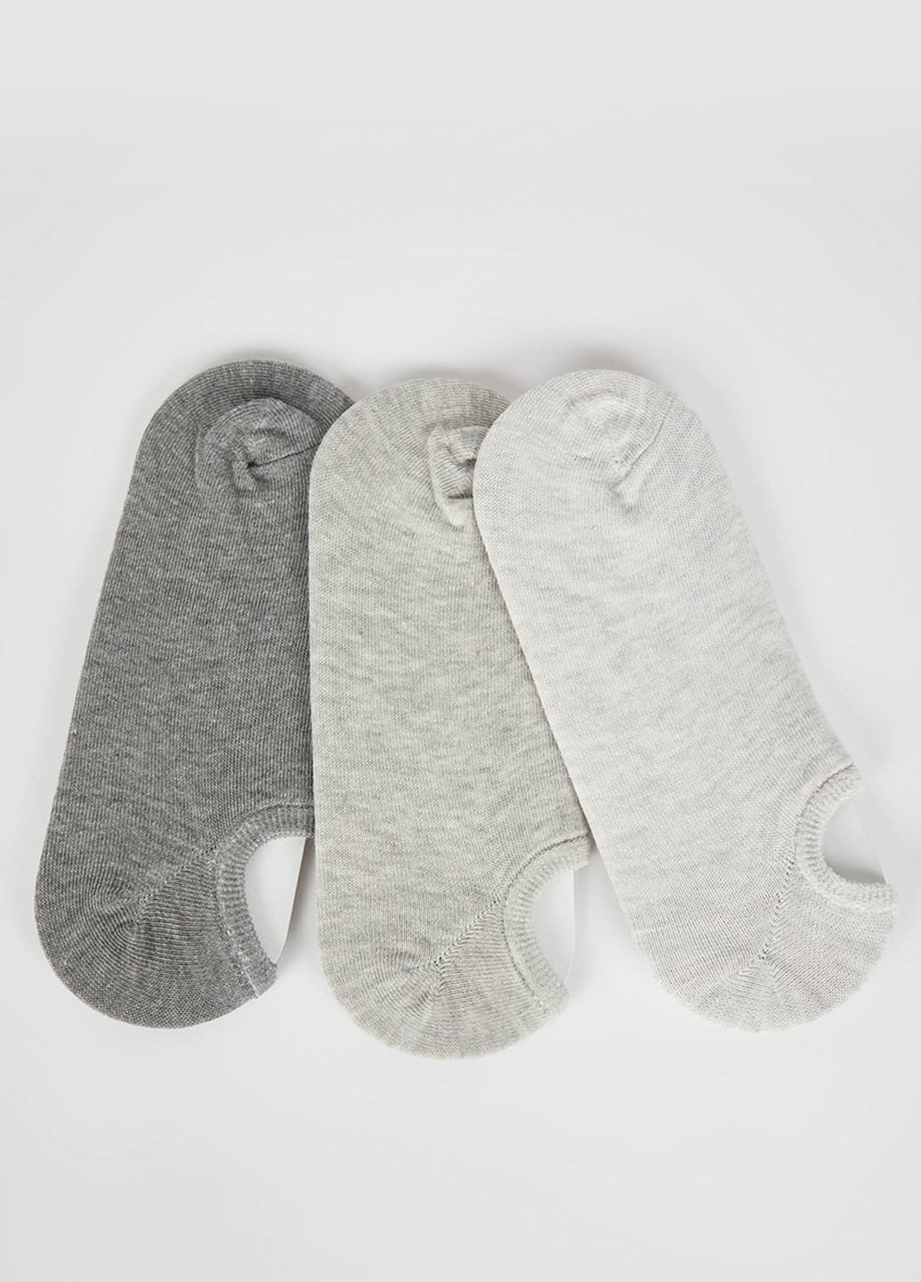 Носки (3 пары) DeFacto меланжи комбинированные повседневные