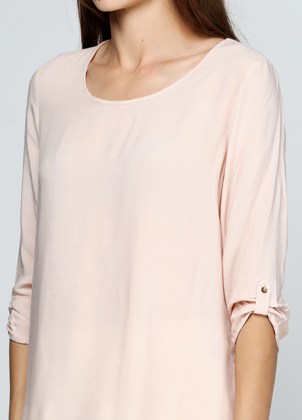 Светло-розовая демисезонная блуза Vero Moda