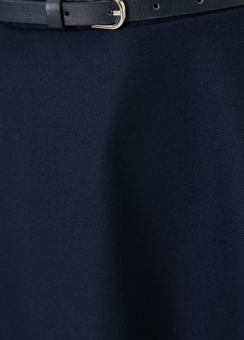 Темно-синя кежуал сукня кльош KOTON однотонна