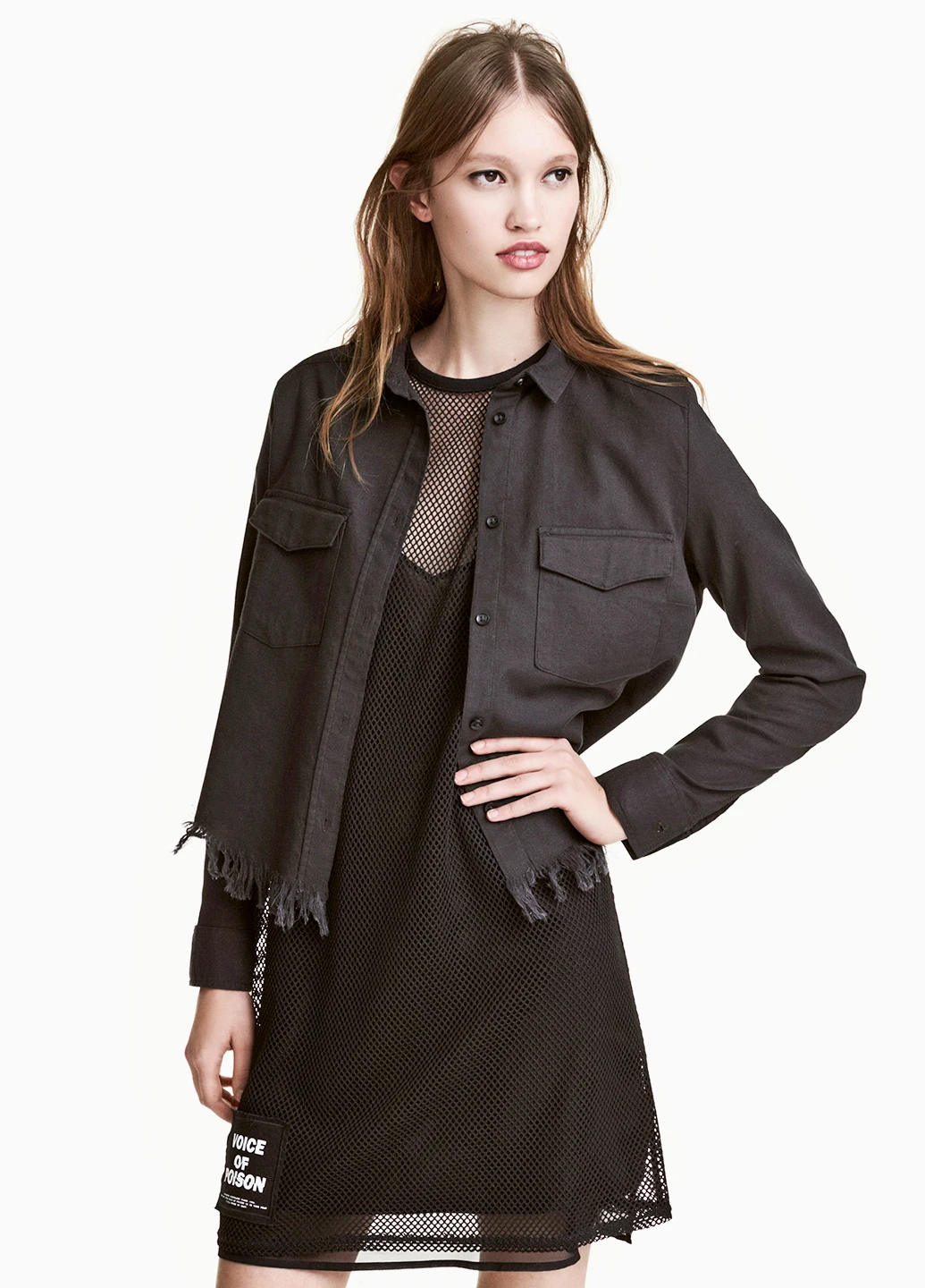 Чорна блуза H&M