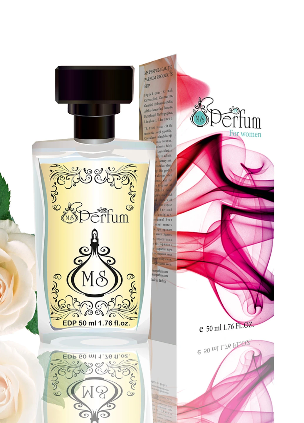 Парфюм Spring rose petals, 50 мл MSPerfum (36185327)