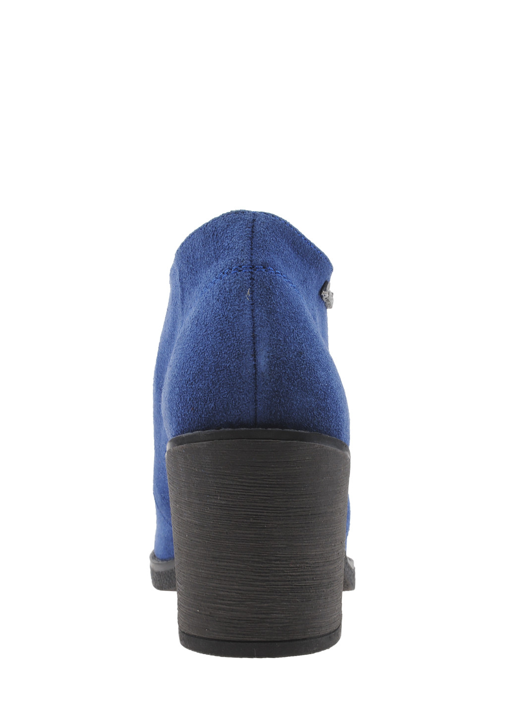 Осенние ботинки r1806-11 голубой Amedea из натуральной замши