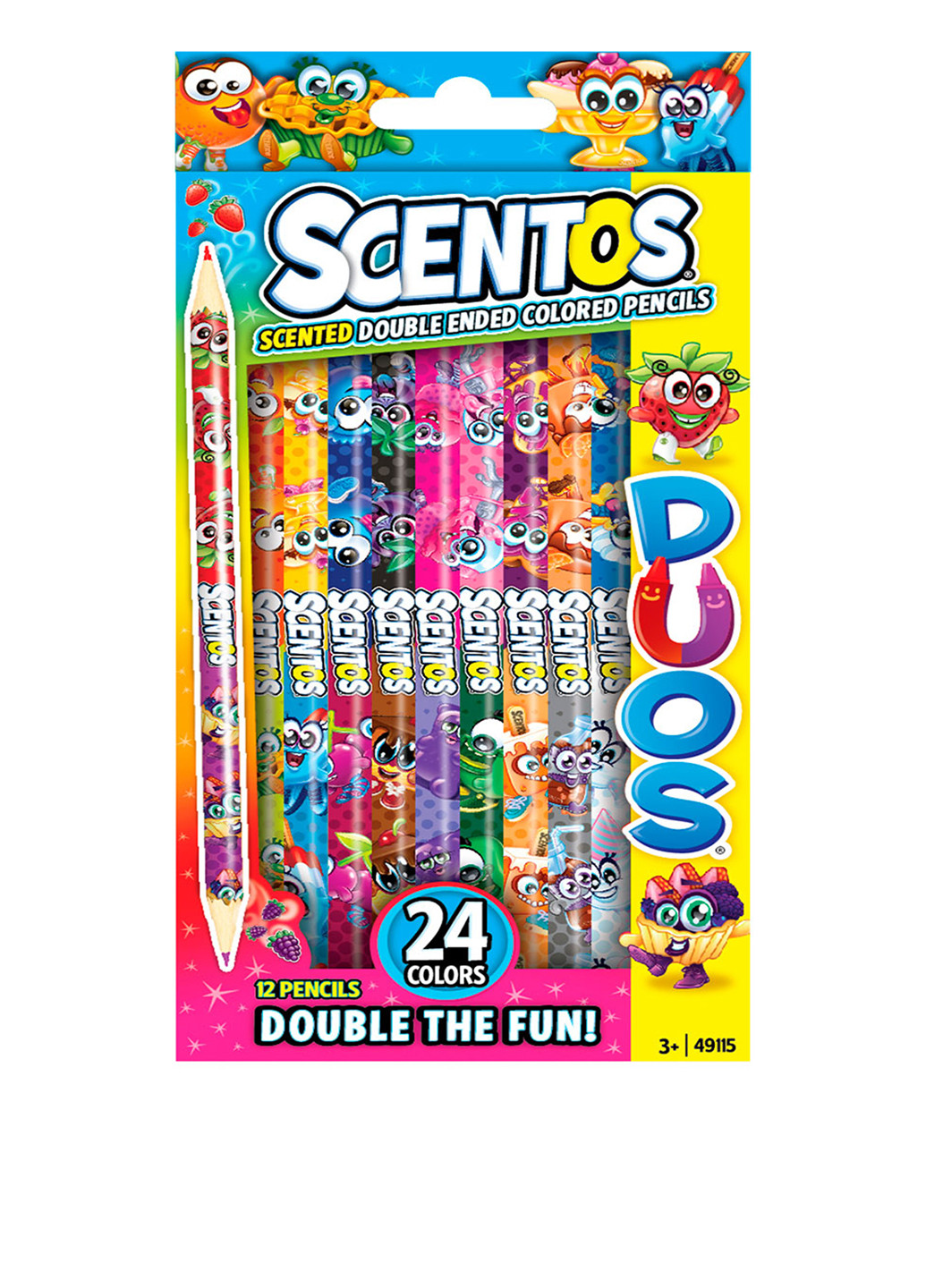 Набор ароматных карандашей - Двойное веселье Scentos (196665864)