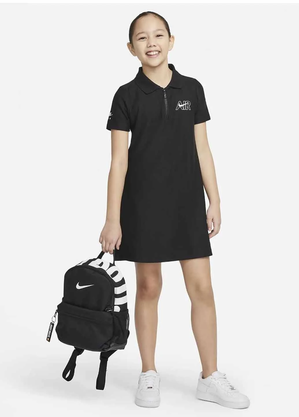 Чёрное платье do7164-010 Nike (368082499)
