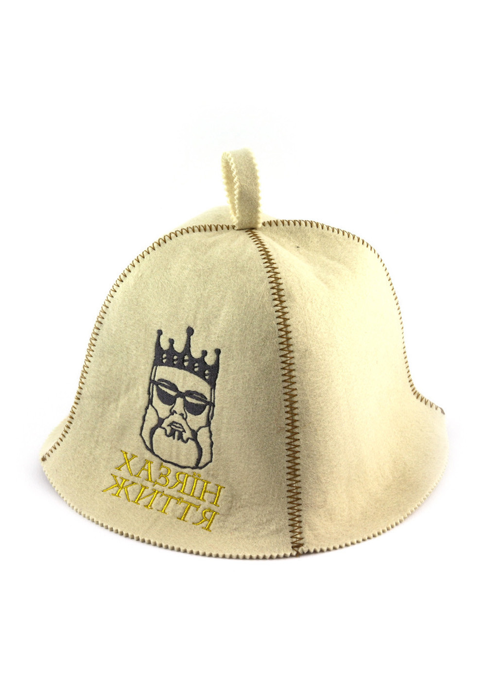 Шапка для сауны "Хазяїн життя" Luxyart (206021565)