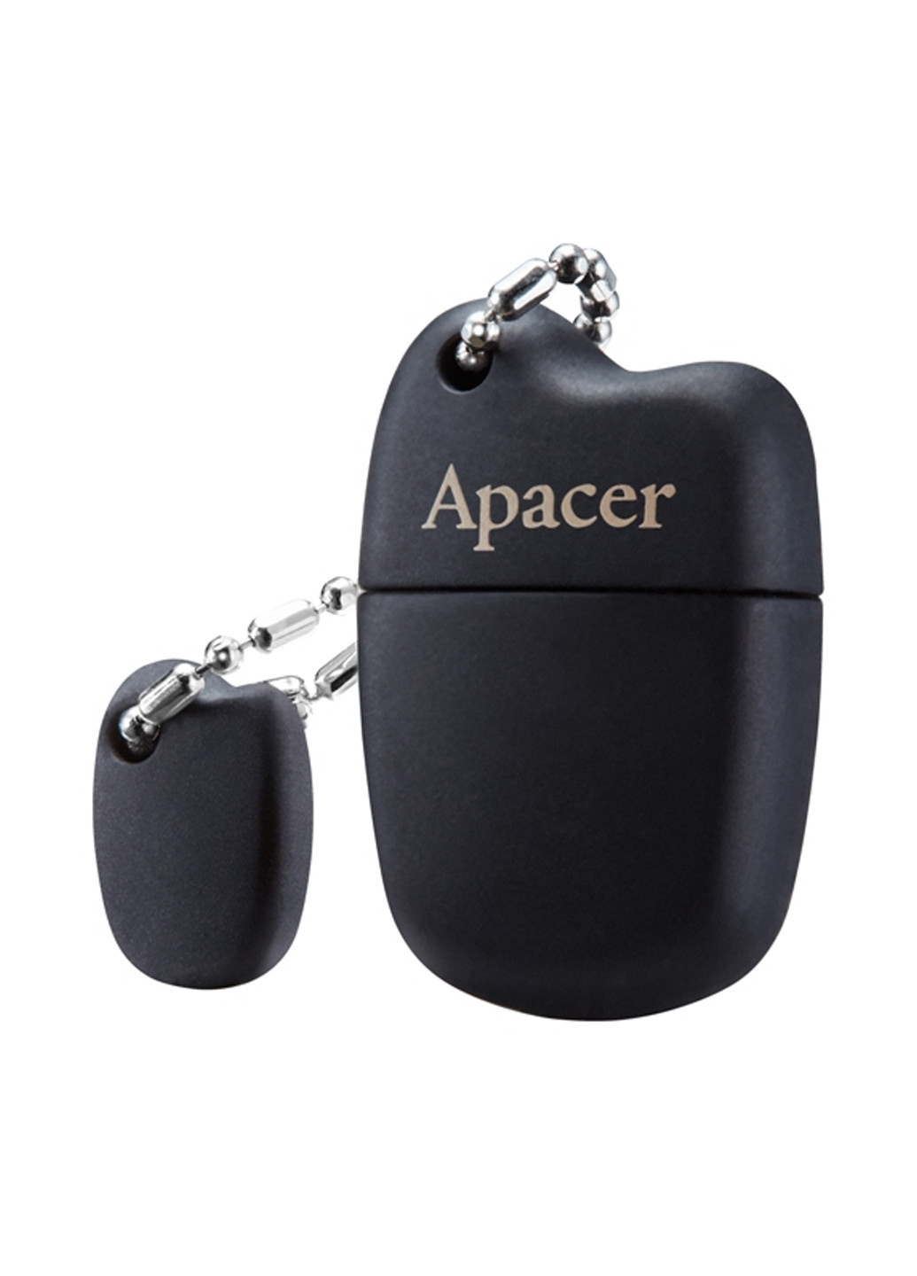 Флеш пам'ять USB AH118 16GB Black (AP16GAH118B-1) Apacer флеш память usb apacer ah118 16gb black (ap16gah118b-1) (132824589)