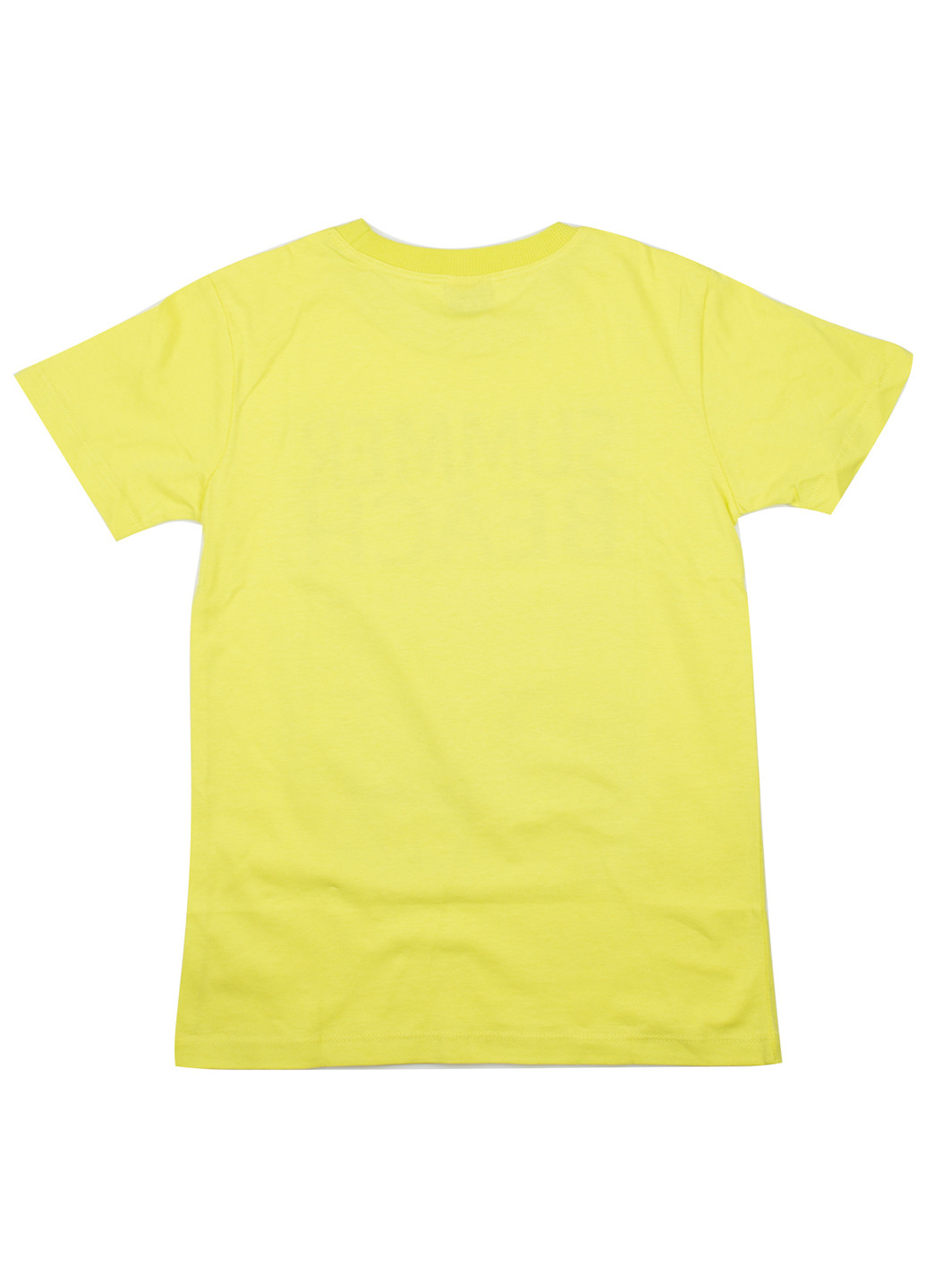 Желтая летняя футболка E & H