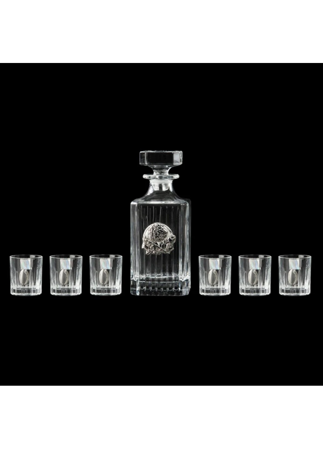 Набір для горілки Director зі срібними накладками Boss Crystal (255190909)