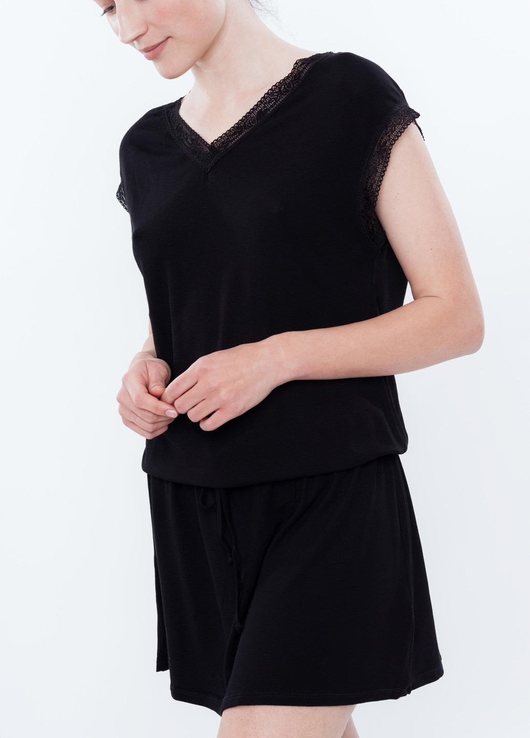 Туніка жіноча M чорна 0202 Effetto (254913742)