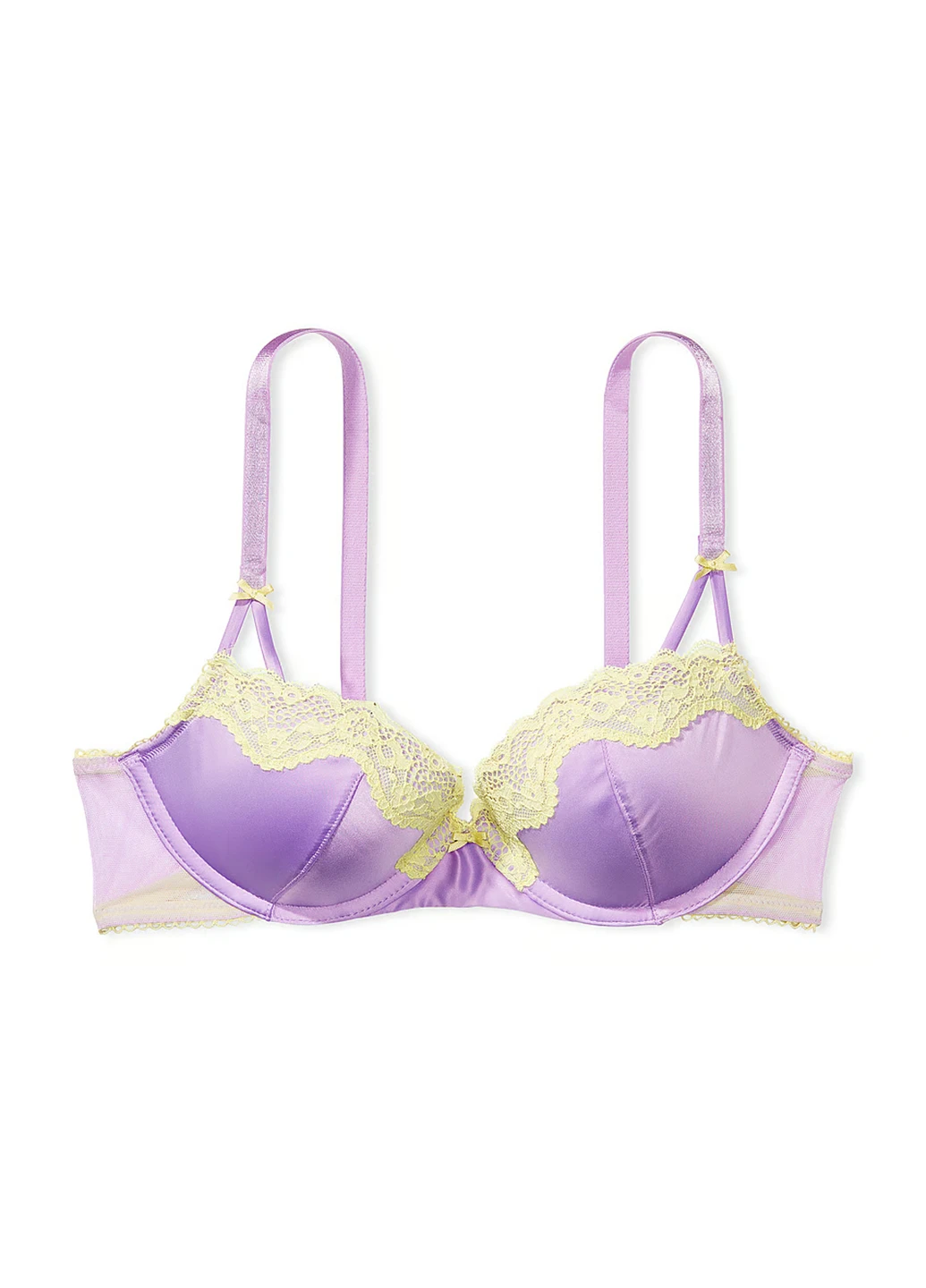 Бузковий демісезонний комплект (бюстгальтер, трусики) Victoria's Secret